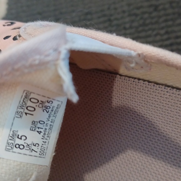 Vans Leila Hurst Animal Print Slip On Sneakers Women's 10 - Picture 16 of 16